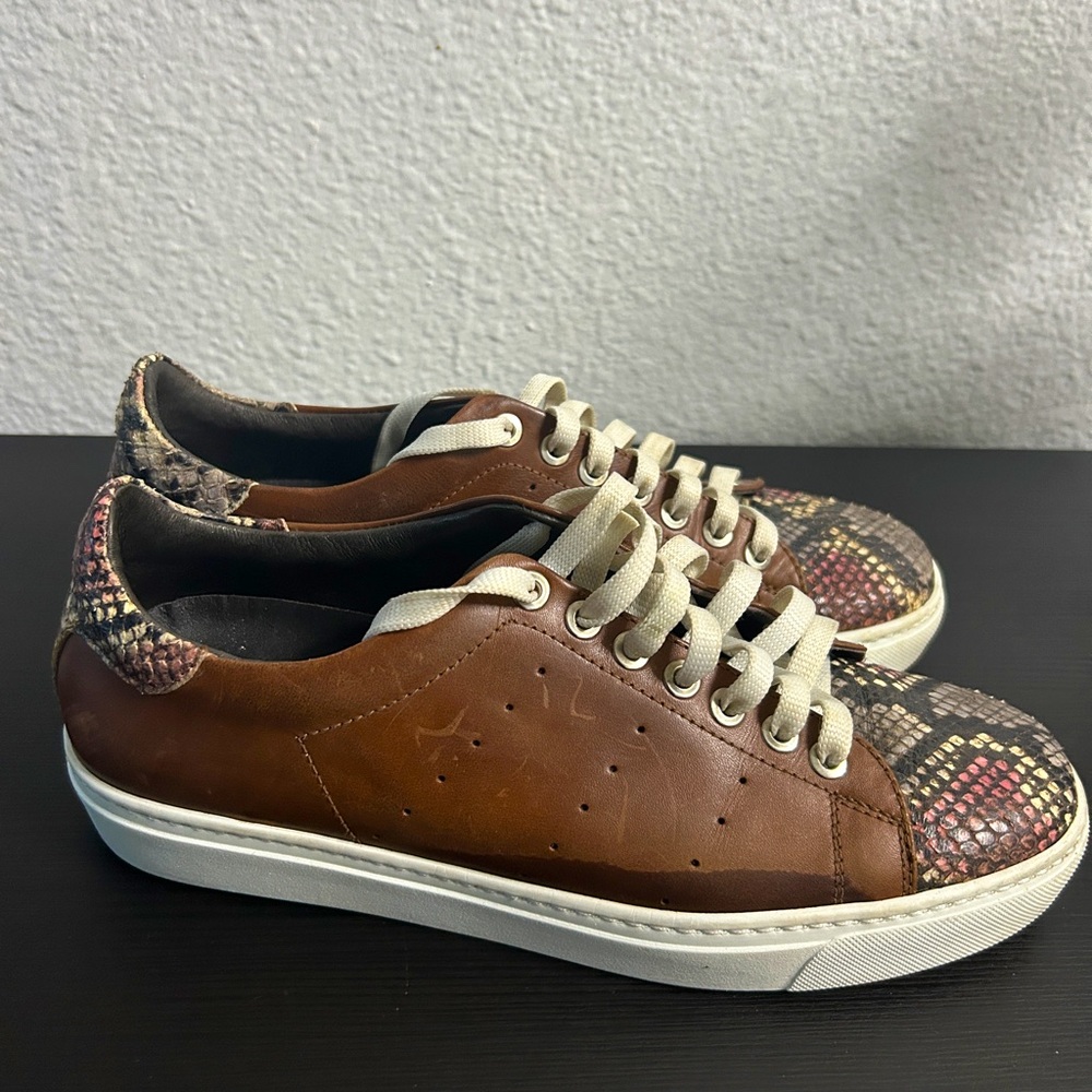 Gianfranco Lattanzi Women’s Leather Sneakers
